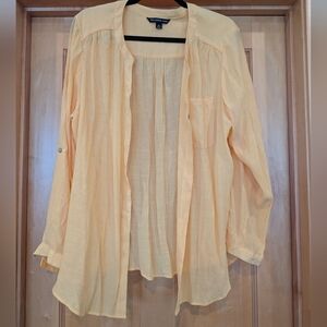 Zac & Rachel Soft Yellow Top